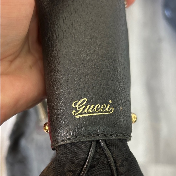 Authentic Gucci Black Hobo Bag with Bamboo Accents - Picture 2 of 15